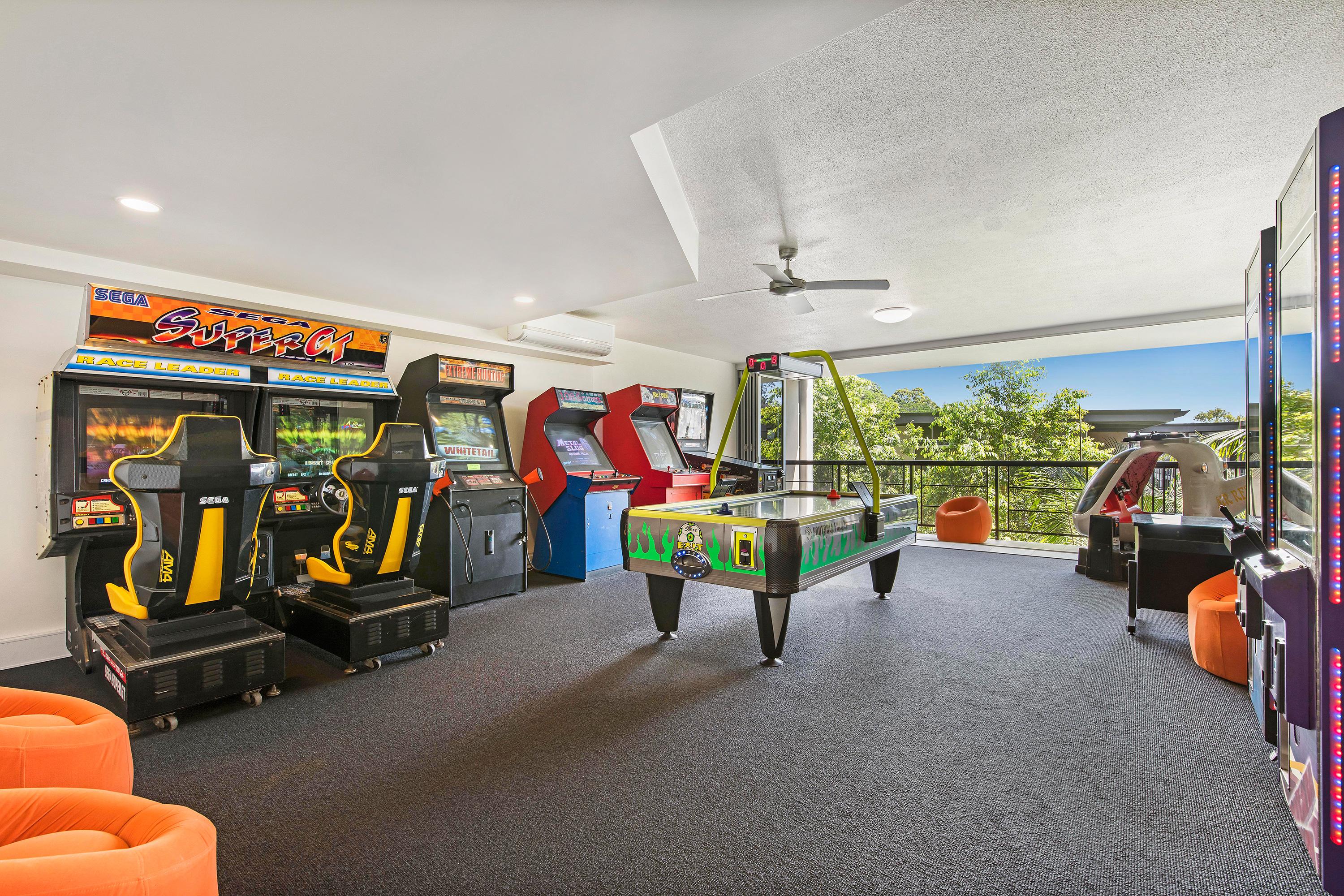 帕帕斯努萨度假村及别墅 外观 照片 The games room at the 2012 Australian Institute of Sport